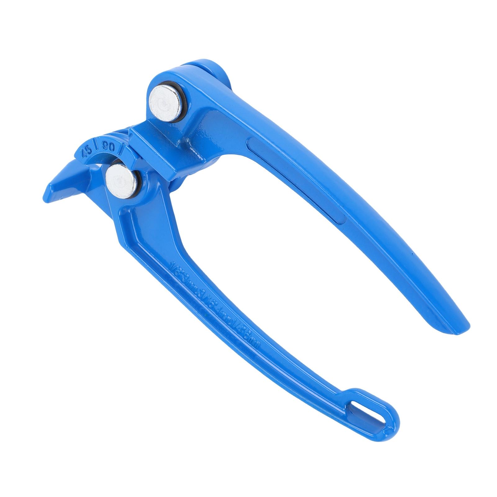 

1 8in 3 16in 1 4in Tube Bender Tubing Fuel Brake AC Refrigerant Line Bending Tool Blue