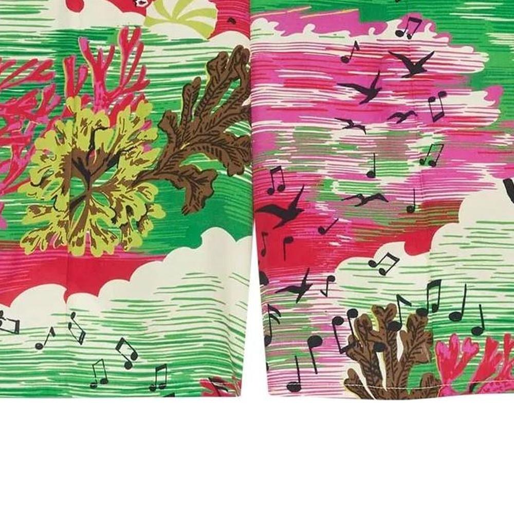 Gucci Printed Silk Shorts 'Green' Men's 697957-ZAIP8-3481