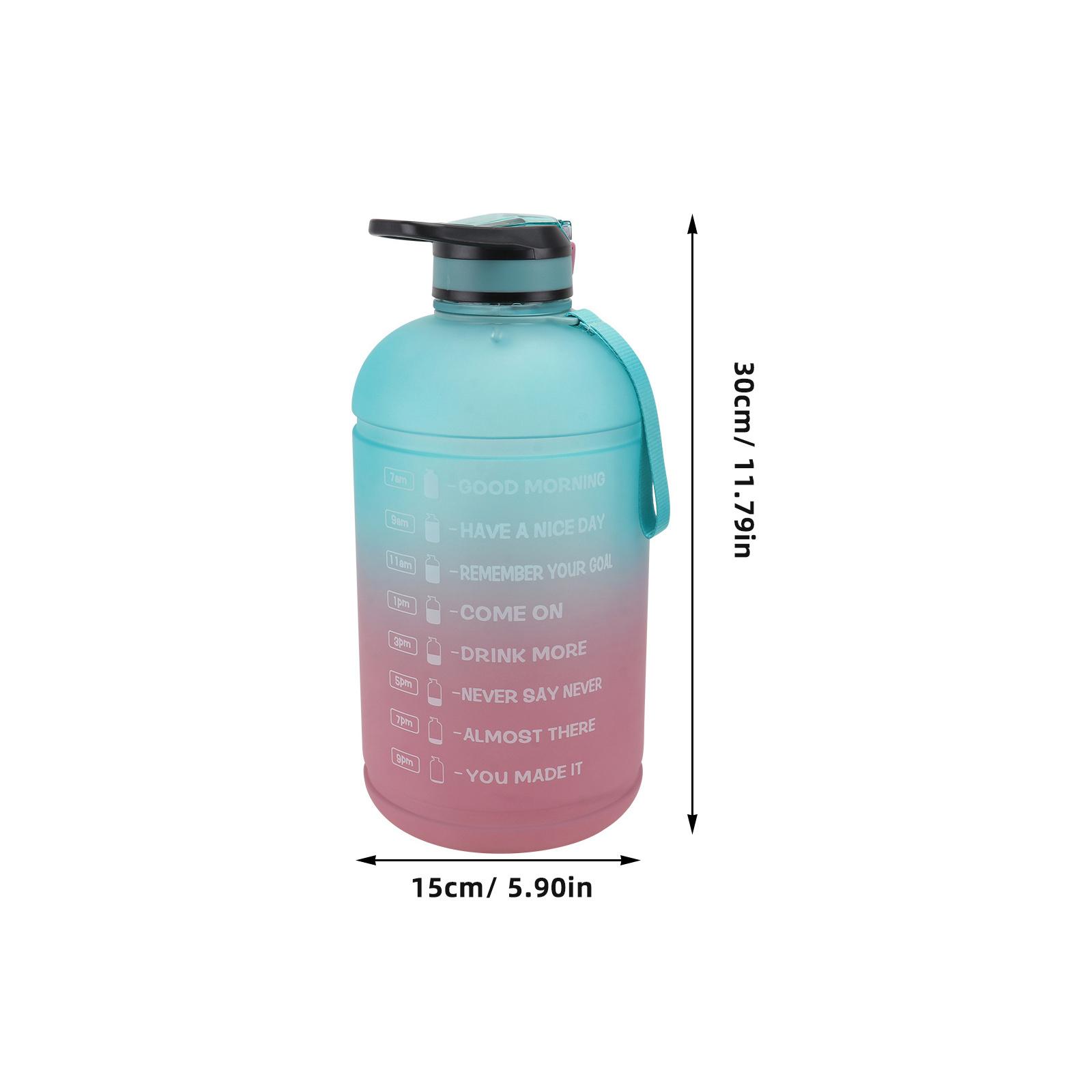 

1Pcs Gradient Petg Plastic Water Bottle 3.78L Lightweight Portable Storage Water Bucket Ideal for Outdoor Sports Picnic Hiking other