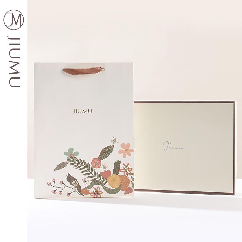 JIUMU Pure Wool Scarf for Women, Autumn And Winter Neck Warmer, Ladies' Warm Shawl, Gift for Women, Mother's Day And Birthday Present, Gift Box Set