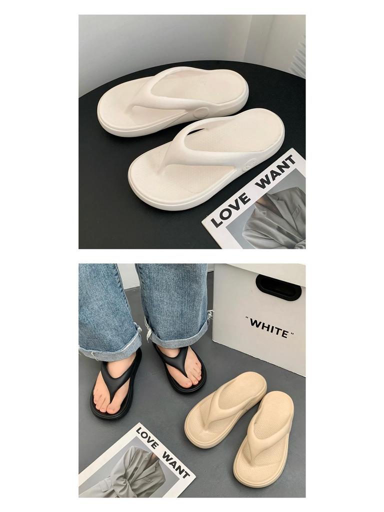 2025 Men's Plus Size Non-Slip EVA Flip-Flops: Odor-Resistant Casual Sandals for Beach, Indoor/Outdoor Wear