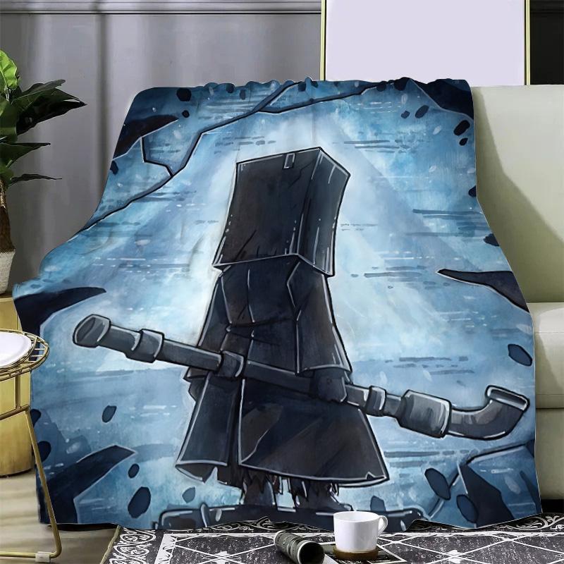 Horror Game Little Nightmares Printed Blanket Picnic Blankets Warm Blanket Soft Comfortable Blanket Home Travel Birthday Gift