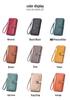 Women's Retro Oil Wax Leather Long Wallet - Hollowed-out Design, Multi-functional, Large Capacity Phone Bag