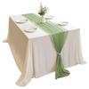 1/5 Pack Chiffon Table Runner Easter Spring Boho Rustic 75x300CM Wedding Centerpiece Runner Decor Sheer Bridal Shower Birthday Party Decorations