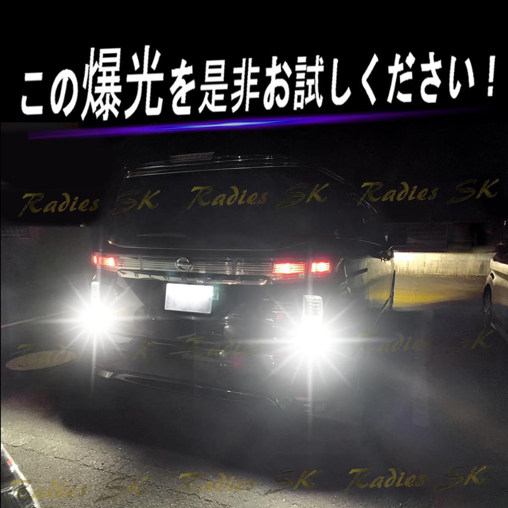 Backlamp T16 T10 Explosive LED White Position License Stealth Body Projector Lens 5200lm 2 LED Radies SK
