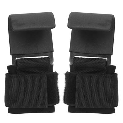 2pcs Fitness Weight Lifting Hook NonSlip PullUps Power Lifting Grips Wrist Straps
