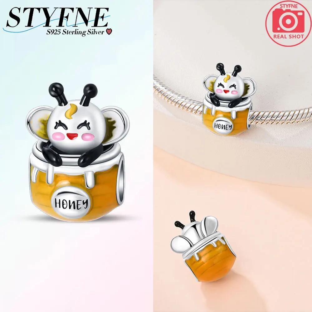 925 Silver Animal Panda Dragon Monkey Butterfly Elephant Beads Fit Bracelet Charms Jewelry Making Women Gift