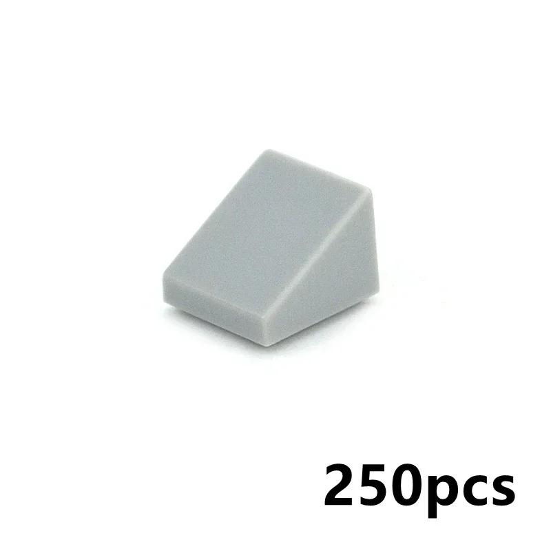 1x1 Size 54200 DIY Figure Smooth Building Blocks Bevel Bricks 250pcs Compatible All Brands Educational CreativeToy for Children