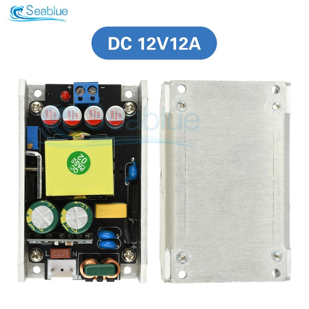 

150 Вт GaN AC-DC Блок живлення 170-265 В на 24 В 6 А / 12 В 12 А Вихід 92% Ефективність та Множинні Захисти для Промислового / LED / Розумного Будинку