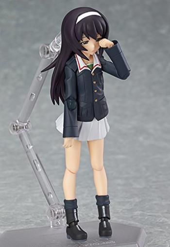 Figma Girls Panzer Asako Reizei bemalte bewegliche Figur & nicht maßstabsgetreues ABS&ATBC-PVC