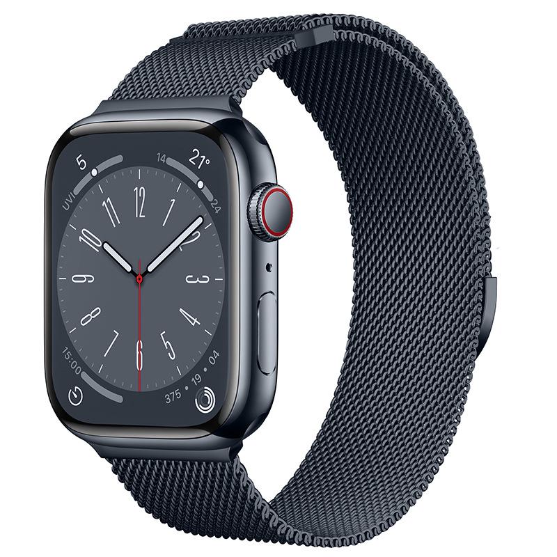 Milanese Magnetic Steel Strap for Apple Watch Ultra/iWatch 10