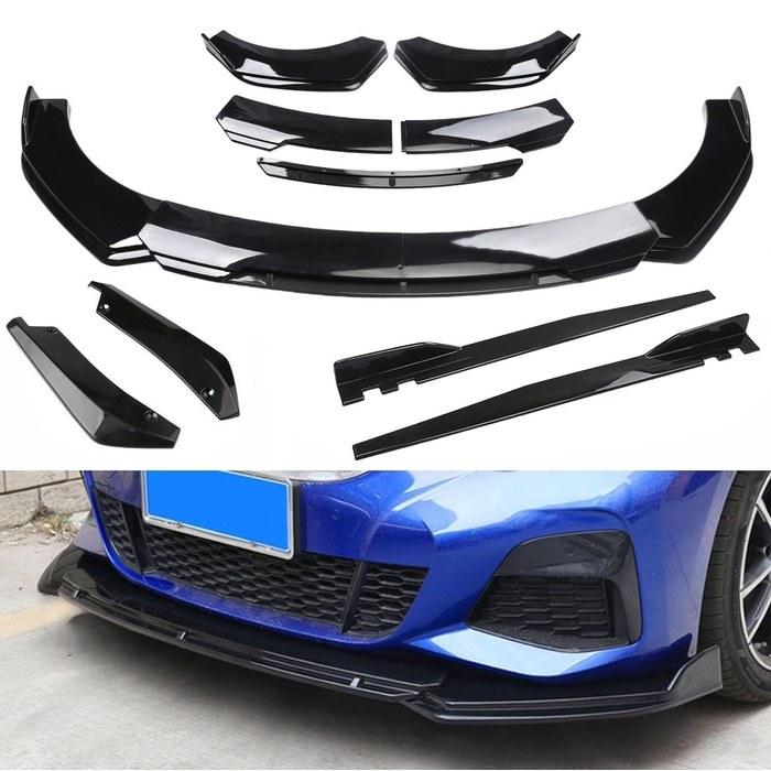 Nissan Silvia S13 S14 S15 Lip Spoiler Kit – 4-Piece (Black, Gloss Black)