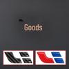 Li Auto L6789 ONE MEGA Steering Wheel Emblem Stickers, Creative Men's Interior Decor