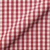 MUJI Indian Cotton Tablecloth Gingham Check x Red 300 x 150cm 76199786 Yarn-Dyed / Off-White / Approx.