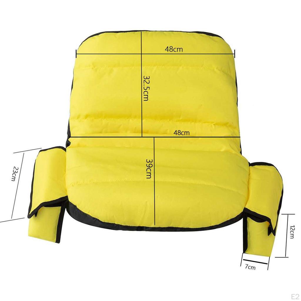 Rasenmäher Sitzkissenbezug Atmungsaktiv Premium Oxford-Gewebe Zubehör für Hof Bauernhof Garten