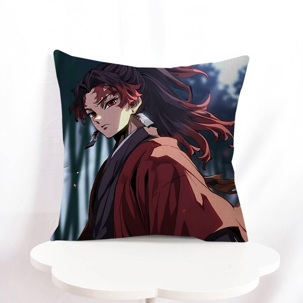 

Чехол на подушку T-Tsugikuni Yoriichi Чехол для подушки Декор Наволочка Печатный чехол для подушки Для дивана 16x16Inch