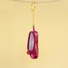 Satin Material Ballet Inspired Keys Chain Alloy Pendant Style Shoes Car Keyring Exquisite Handmade Pointe Shoes Pendant