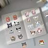 Für Sanrio-Aufkleber, 100er-Set, süße Anime-Aufkleber für Sanrio, Kofferaufkleber, Briefpapieraufkleber, wasserfeste Aufkleber, süße, stylische Manga-DIY-Aufkleber