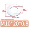 Extra Large Galvanized Metal Flat Washers - Sizes M1.6 to M14