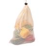 Reusable with Drawstring Cotton Fruit and Vegetable Storage Mesh Bags Washable Storage Bag
