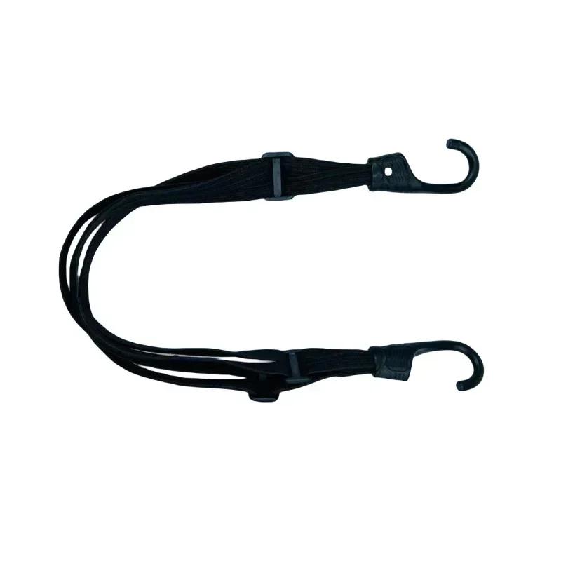 60/90/120cm Universal Motorcycle Luggage Strap Moto Helmet Gears Fixed Elastic Buckle Rope High-Strength Retractable Protective