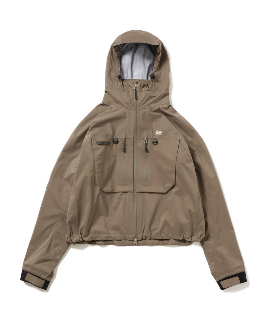 Snow Peak Clinton Rain Jacket Rain Jacket Raincoat GREIGE L EP-JK-26SU001 Men's Women's