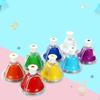 Colorful Hand Bell Set Musical Bells Holiday Gift Teaching Party Supplies