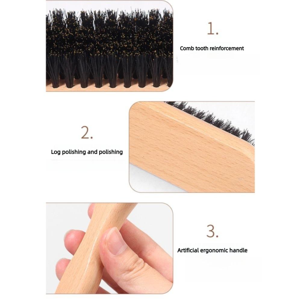 Slick Hairdressing Comb Backcombing Hair Styling  Brush New Back Hair Brush  For Sleek Ponytail Bun