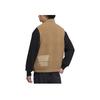 adidas Originals Trefoil Logo Print Warm Stand Collar Sleeveless Vest Men Vest Khaki IC8161