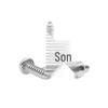 304 Stainless Steel Phillips Pan Head Self-Tapping Screws