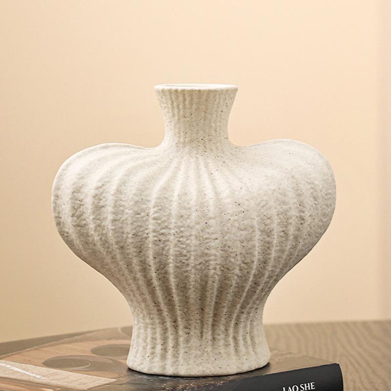 Flower Arrangement Hydroponic Ceramic Vase Home Chic Vase Modern Minimalist Living Room Porch TV Cabinet Desktop Decor