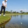 Locking Clip Golf Ball Retriever Double Ring Head Golf Ball Grabber  Practice Use