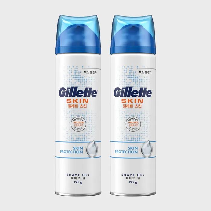 Gillette Shaving Gel Skintech Gel 195g X 2
