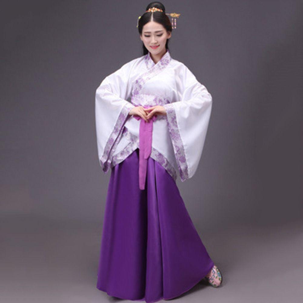 Classical Ancient Chinese Costume Chinese Style Traditional Women Clothes Dress  Girls