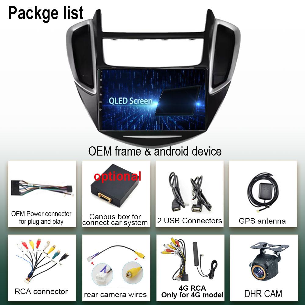 Car Carplay For Chevrolet Trax Tracker 2013 - 2017 GPS Radio Navigation Video Android Auto Stereo Multimedia Player Wifi No 2din