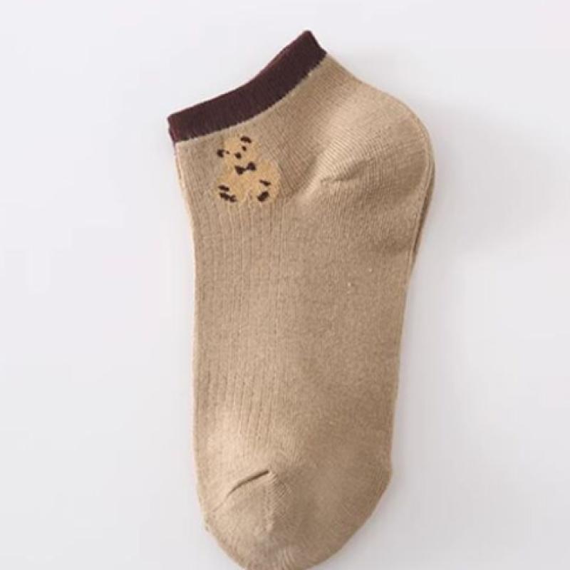 Shop Women S Cute Bear Ankle SockS 5 Pair Set wdmS wSo tS14111979