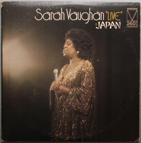 

LP Record SARAH VAUGHAN - Live In Japan MRL2401 MAINSTREAM 1973 US Jazz Used