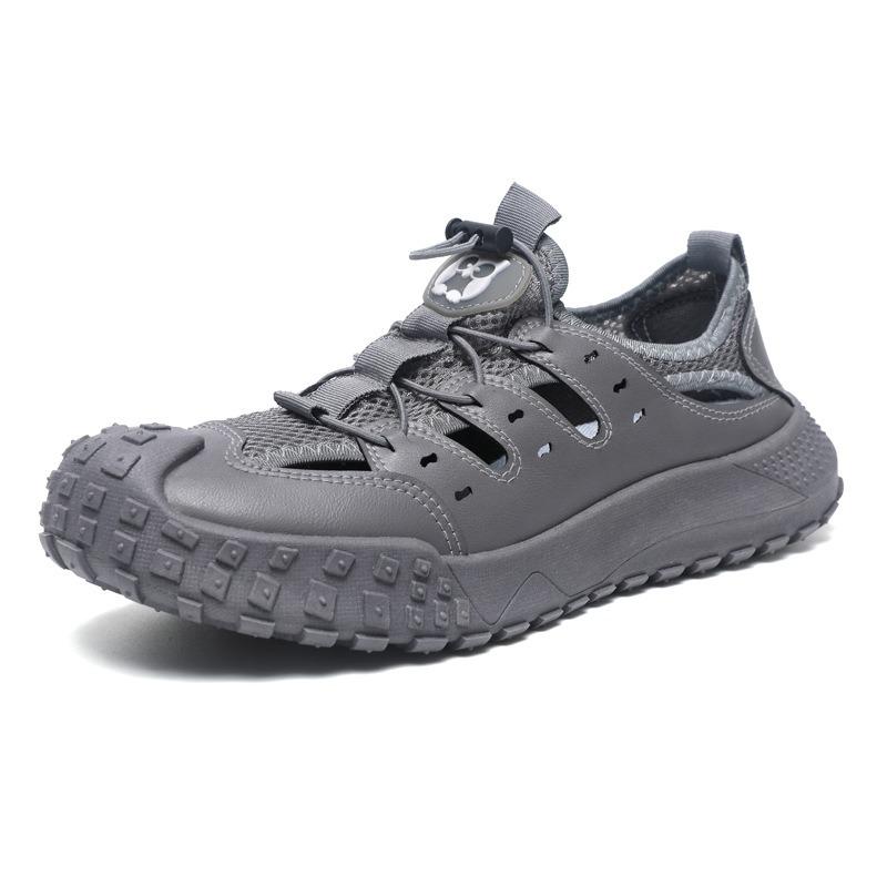 Men's Outdoor Breathable Clogs, Fashion Slip-on Soft Sole Comfort Casual Shoes for Teenagers