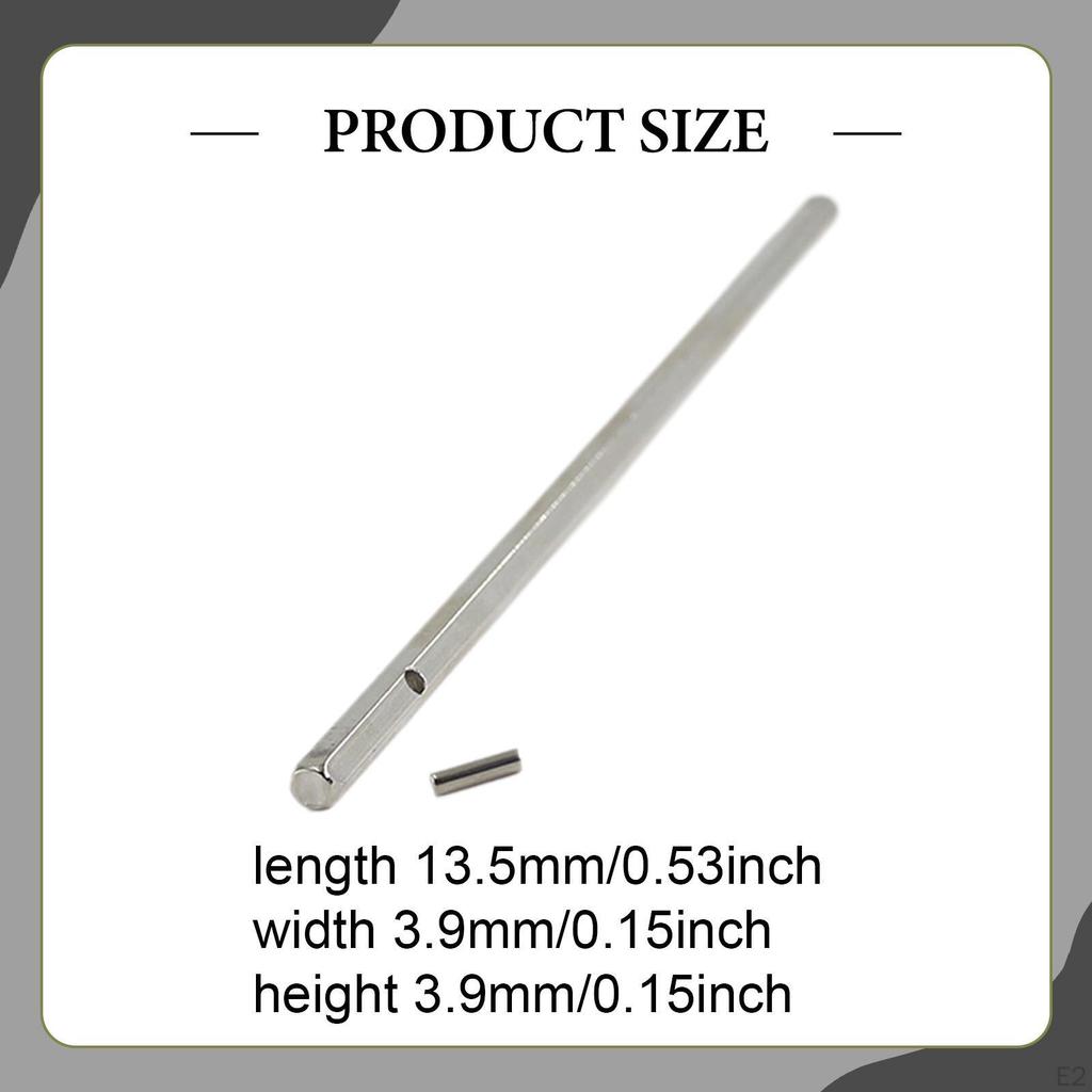 1/18 RC Car Central Drive Shaft Easy to Install High Performance Repair Parts Metal for 18101 18103