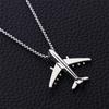 Titanium Steel Pendant Hiphop Punk Korean Clavicle Choker Man Chain Necklace Neck Jewelry Airplane