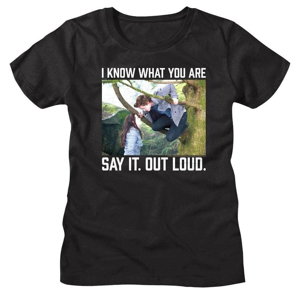 Twilight Say it Out Loud Women s T Shirt L