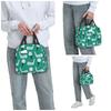 Golf Ball Pattern Insulated Lunch Bag for Women Office Cooler Thermal Food Box Tote Portable Lunch Boxes Container