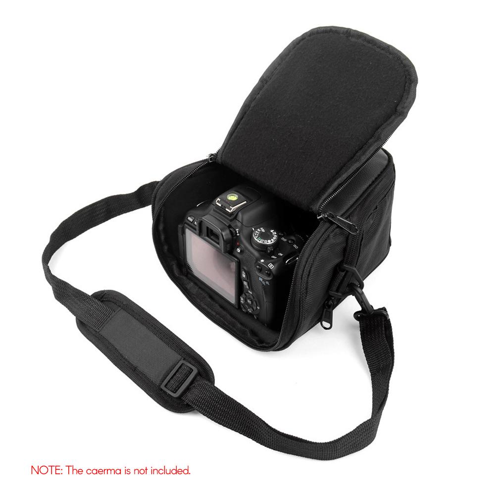 Camera Bag SLR/DSLR Gadget Bag Padding Shoulder Carrying Bag Photography Accessory Gear Case Waterproof Anti-Shock