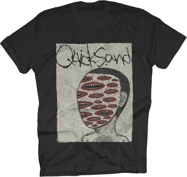 Quicksand Mund Gesicht T-Shirt S-M-L-XL Brandneu Offizielles Merchdirect Merchandise