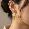 Meaningful Flower Gift DIY Bouquet Necklace Earrings Wearable Mini Vase