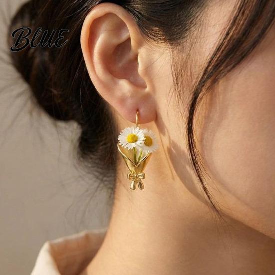 Meaningful Flower Gift DIY Bouquet Necklace Earrings Wearable Mini Vase