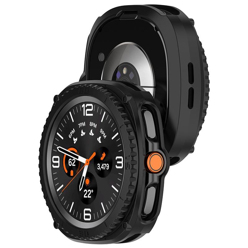 Armor Case+Rotating Bezel for Samsung Galaxy Watch 8 Classic Accessories Protective Bumper Shell for Galaxy Watch 8 46mm
