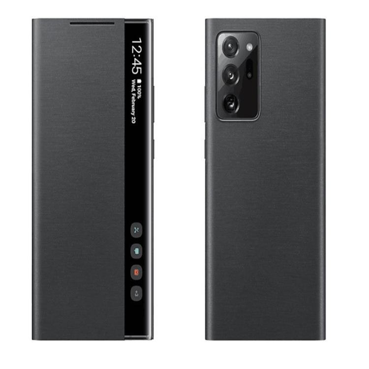 

Офіційний шкіряний чохол-книжка Samsung Note20 Ultra Smart Mirror Samsung NOTE20 чорний