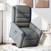 VidaXL Fauteuil inclinable Gris foncé Tissu 3303315