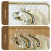 10PCS Simple Clothes Hanger Non Slip Dormitory Household Clothes Hanging to Prevent Clothes Deformation  Storage